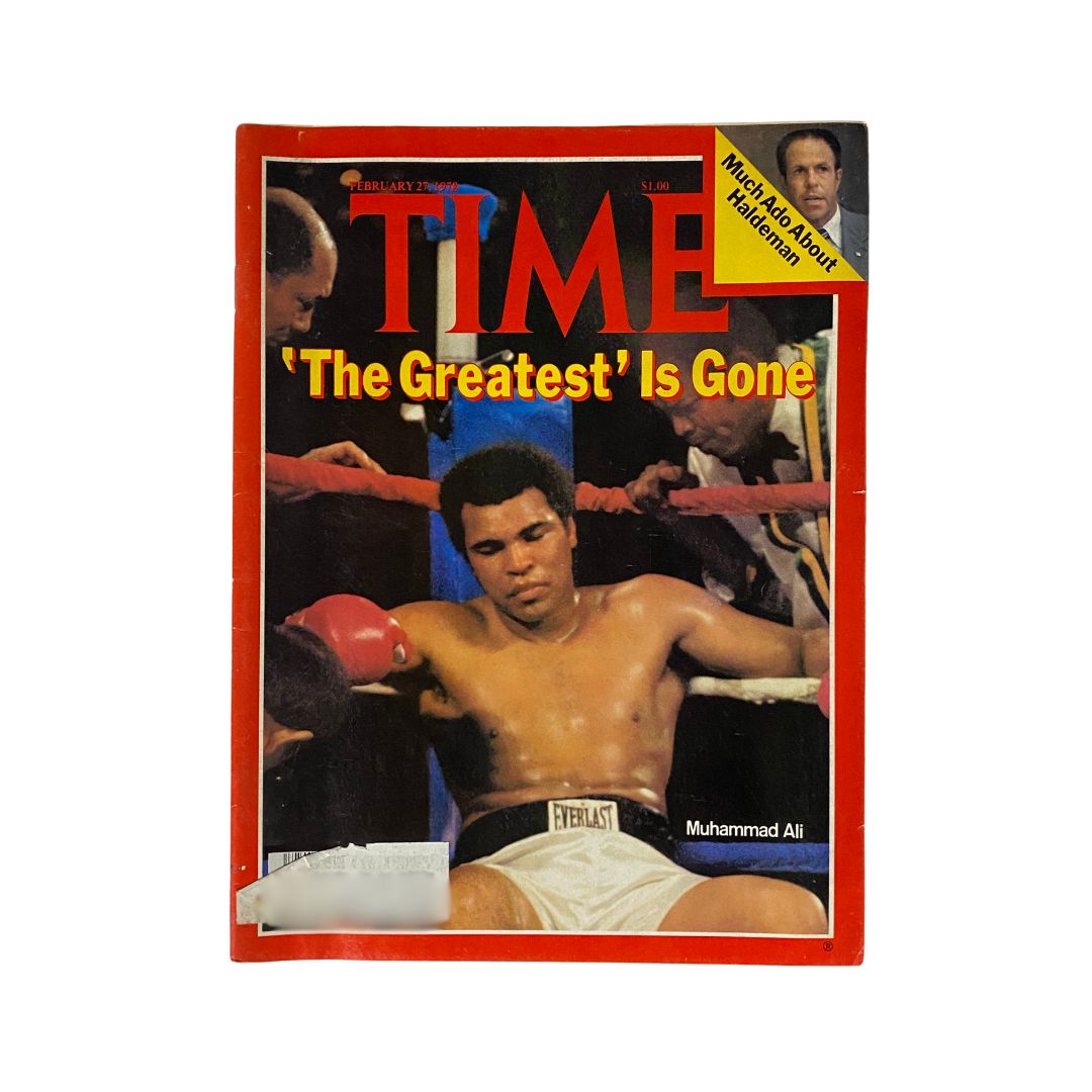 VTG Time Magazine February 27, 1978 Muhammad Ali The Greatest is Gone