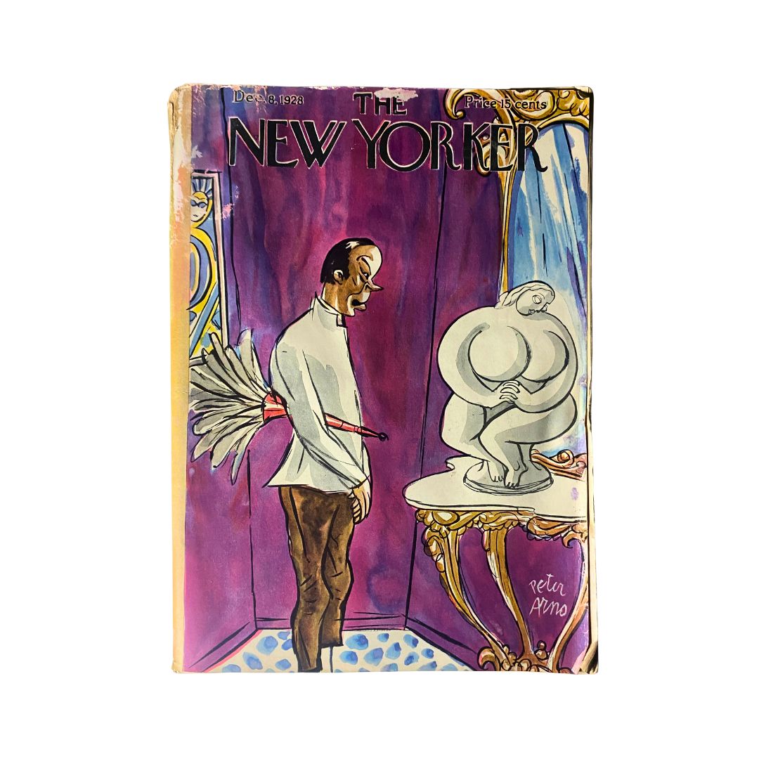 The New Yorker Complete Magazine December 8, 1928 Peter Arno Cover