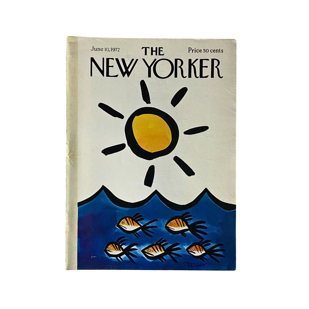 The New Yorker Complete Magazine June 10, 1972 Donald Reilly Cover No Label VG