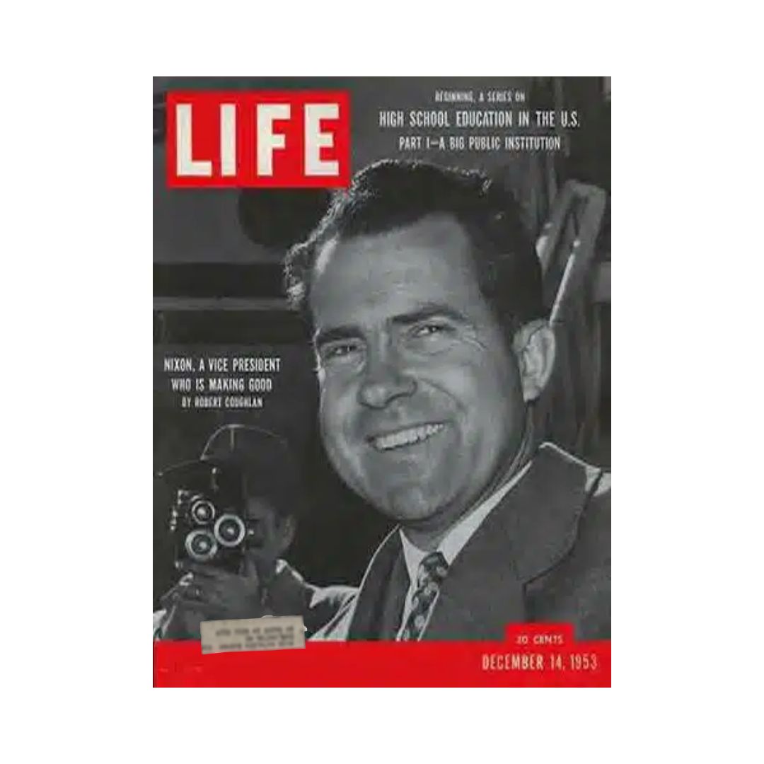 VTG Life Magazine December 14, 1953 Vice President Richard Nixon