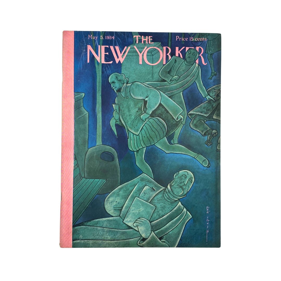 The New Yorker Complete Magazine May 5, 1934 Rea Irvin Cover VG