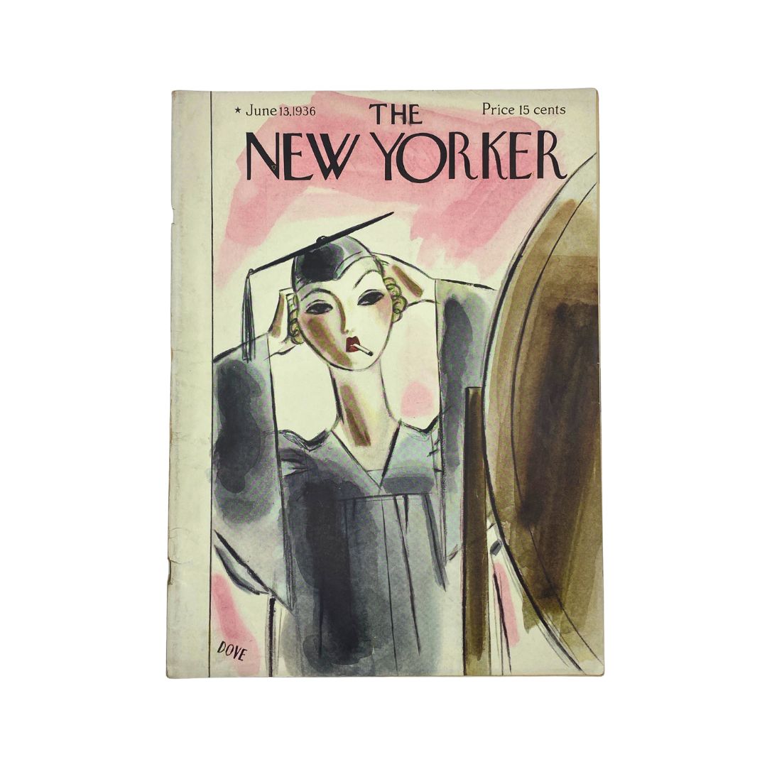 The New Yorker Complete Magazine June 13, 1936 Leonard Dove Cover VG