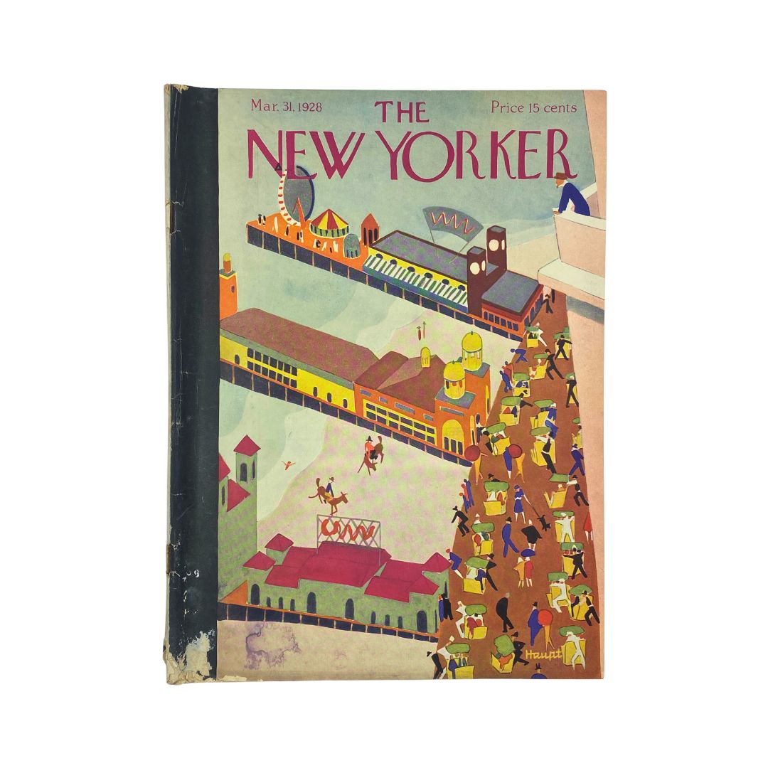 The New Yorker Complete Magazine March 31, 1928 Theodore Haupt Cover