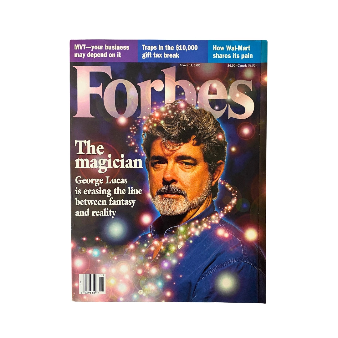 Forbes Magazine March 11, 1996 The Magician George Lucas No Label VG