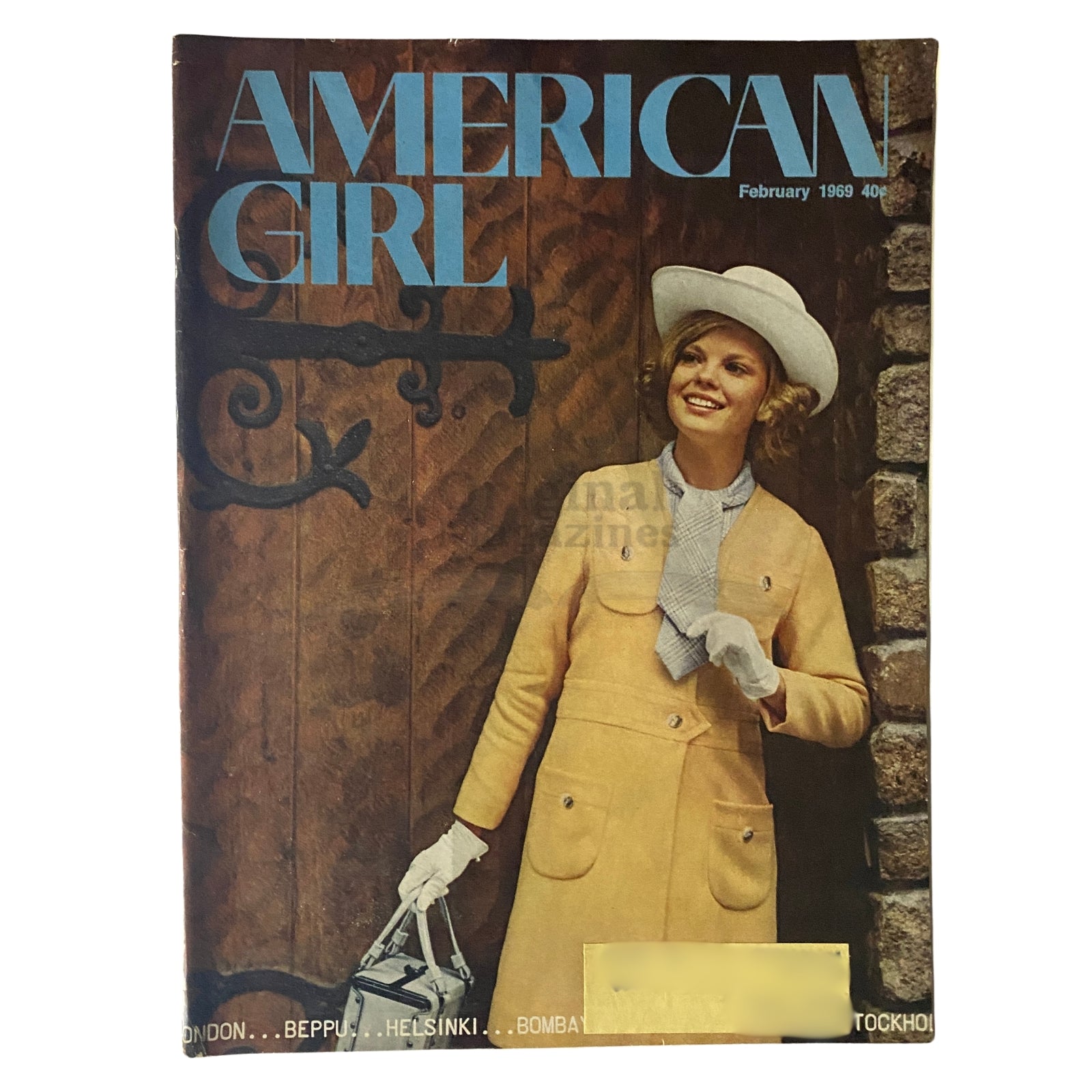 American Girl Magazine February 1969 Julie's London by Susan McCartney