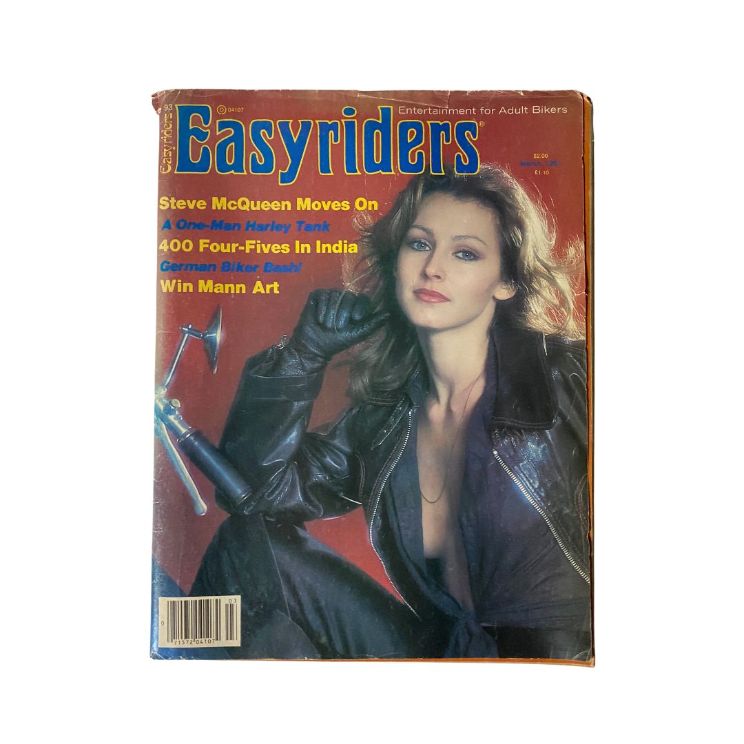 VTG Easyriders Magazine March 1981 No. 93 Steve McQueen Moves On