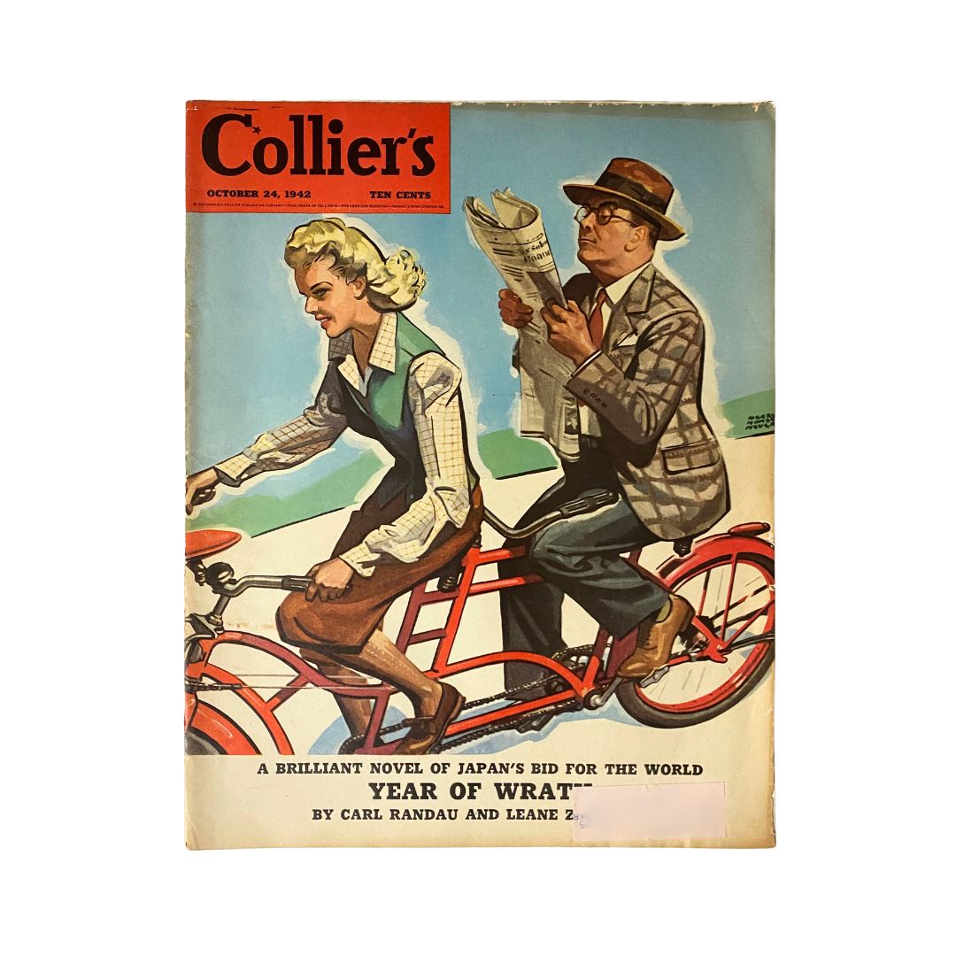 VTG Collier's Magazine October 24, 1942 Harry Morse Meyers Cover