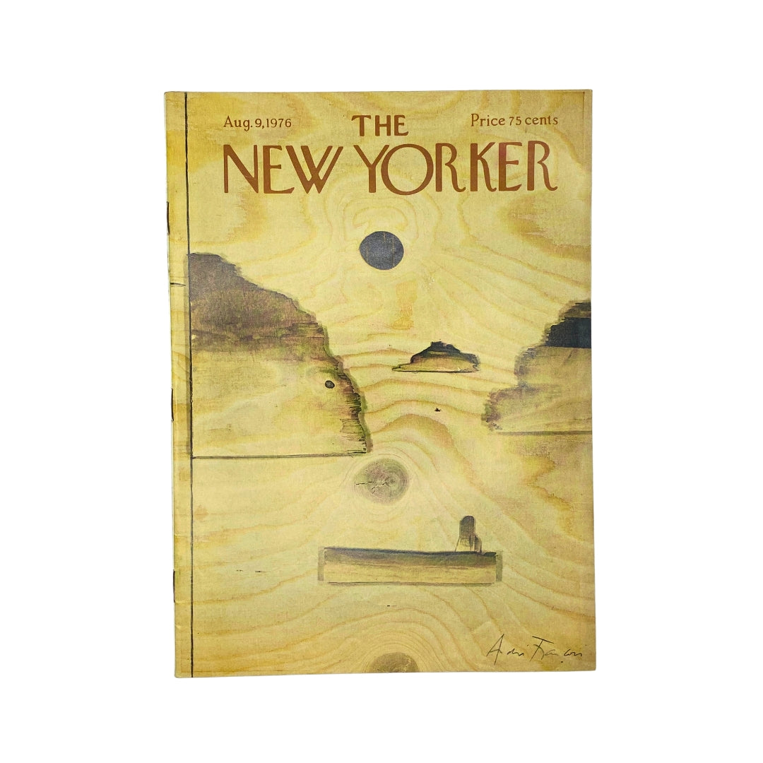 The New Yorker Complete Magazine August 9, 1976 Andrei Francois Cover VG