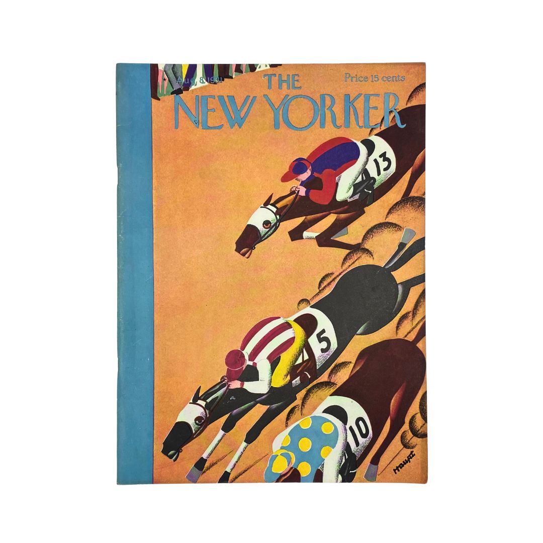 The New Yorker Complete Magazine August 8, 1931 Theodore Haupt Cover VG