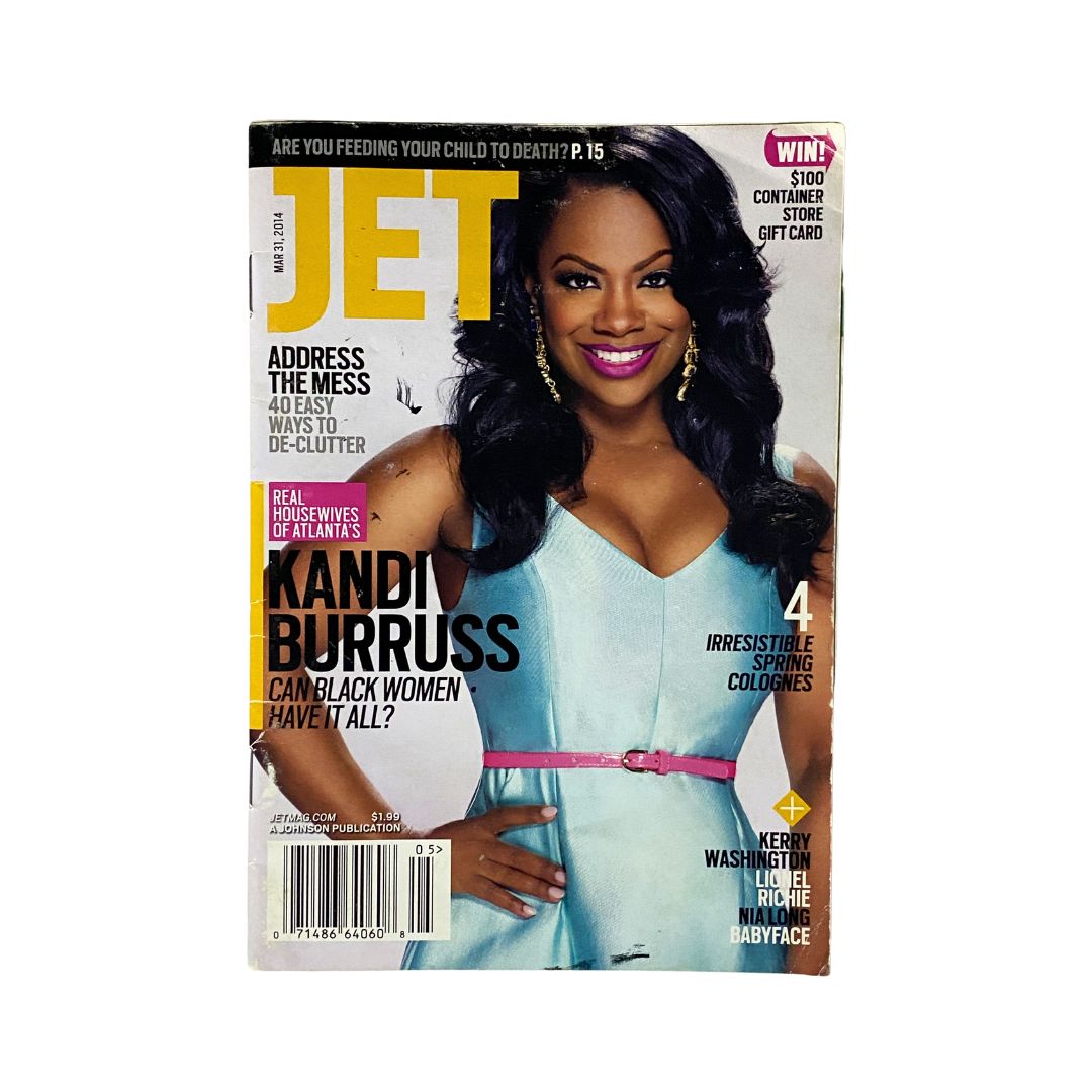 Jet Magazine March 31, 2014 Vol 123 No. 5 Kandi Burruss No Label