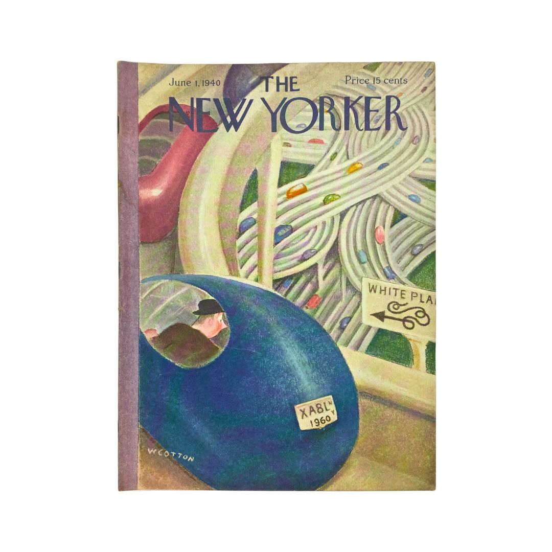 The New Yorker Complete Magazine June 1, 1940 William Cotton Cover VG