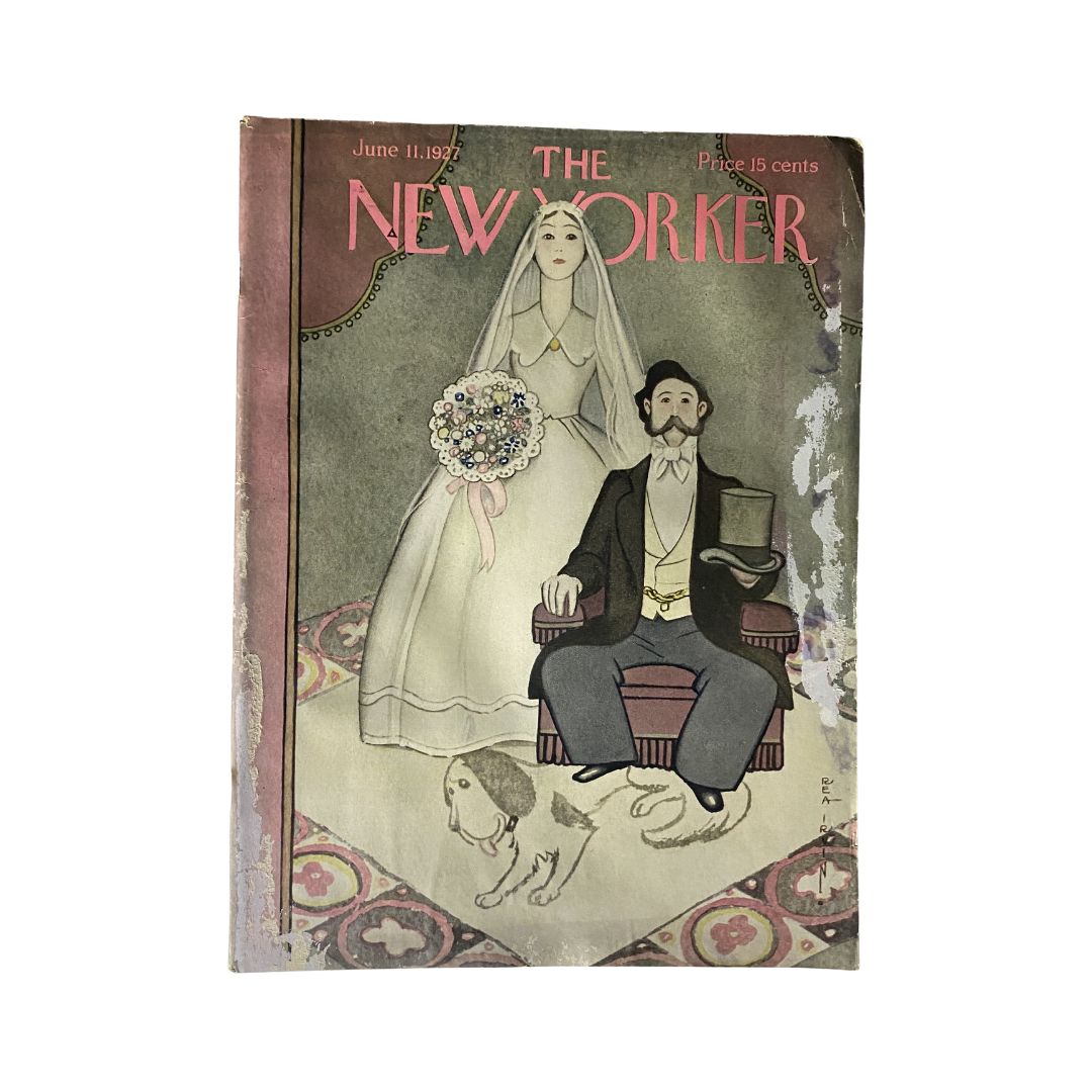 The New Yorker Complete Magazine June 11, 1927 Rea Irvin Cover