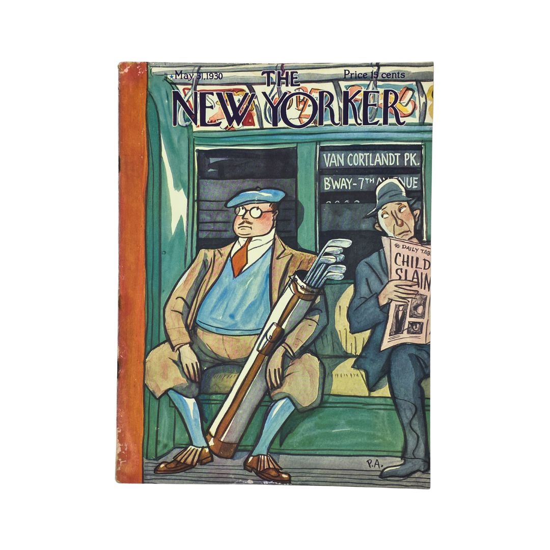 The New Yorker Complete Magazine May 31, 1930 Peter Arno Cover