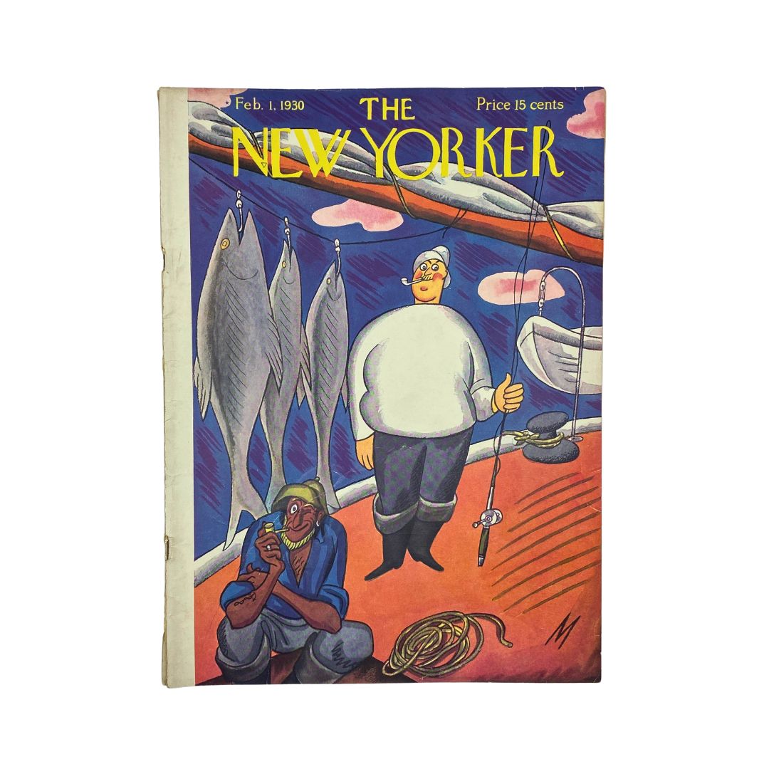 The New Yorker Complete Magazine February 1, 1930 Julian de Miskey Cover VG