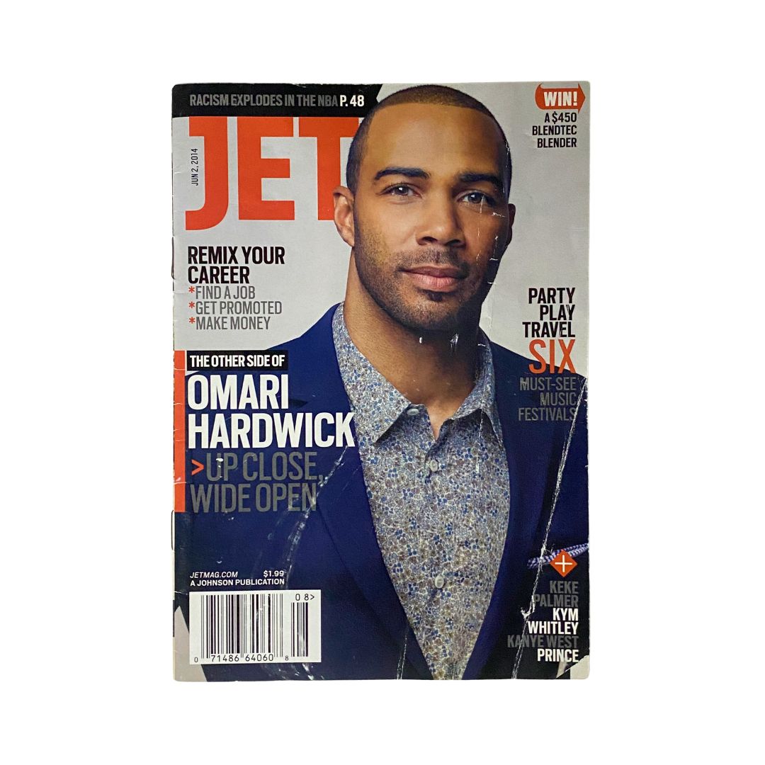 Jet Magazine June 2, 2014 Vol 123 No. 8 Omari Hardwick No Label