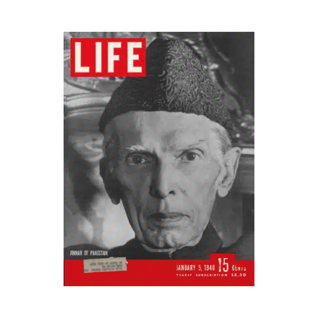 VTG Life Magazine January 5, 1948 Jinnah Pakistan Struggles for Survival