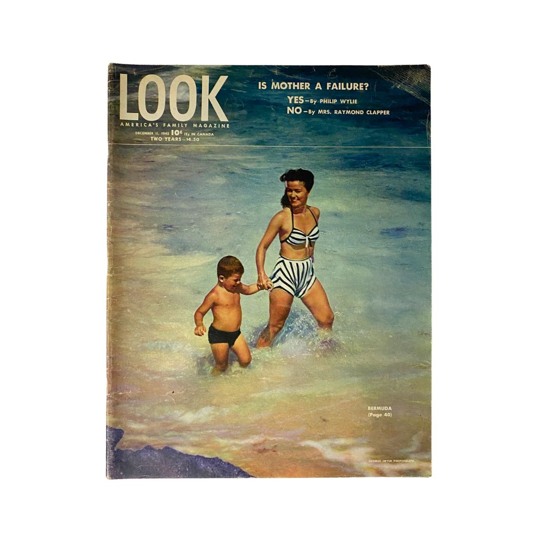 VTG Look Magazine December 11, 1945 Is Mother A Failure, Yes or No