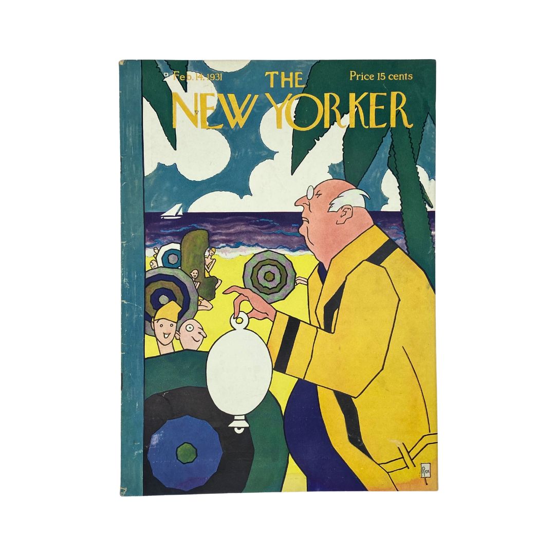 The New Yorker Complete Magazine February 14, 1931 Gardner Rea Cover