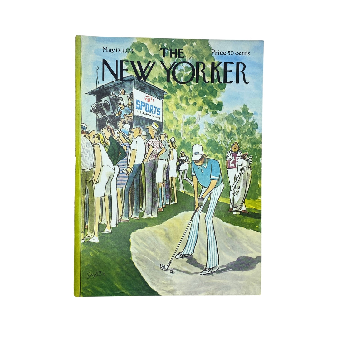 The New Yorker Complete Magazine May 13, 1974 Charles Saxon Cover No Label VG