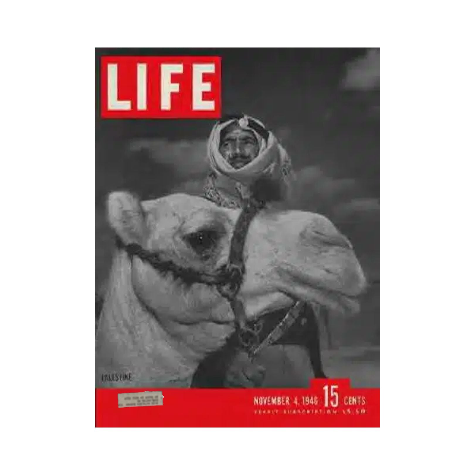 VTG Life Magazine November 4, 1946 Middle East Palestine Photo Essay