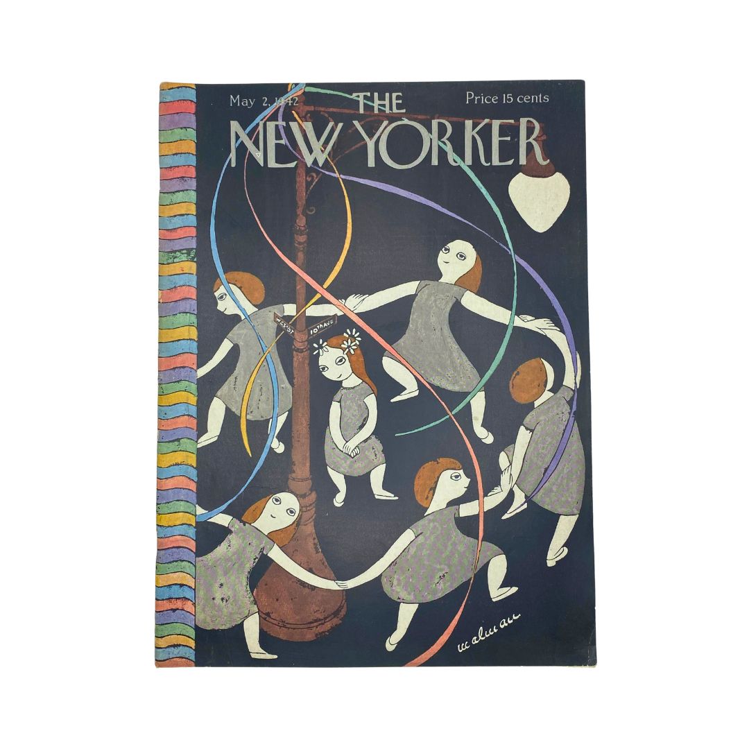 The New Yorker Complete Magazine May 2, 1942 Christina Malman Cover VG