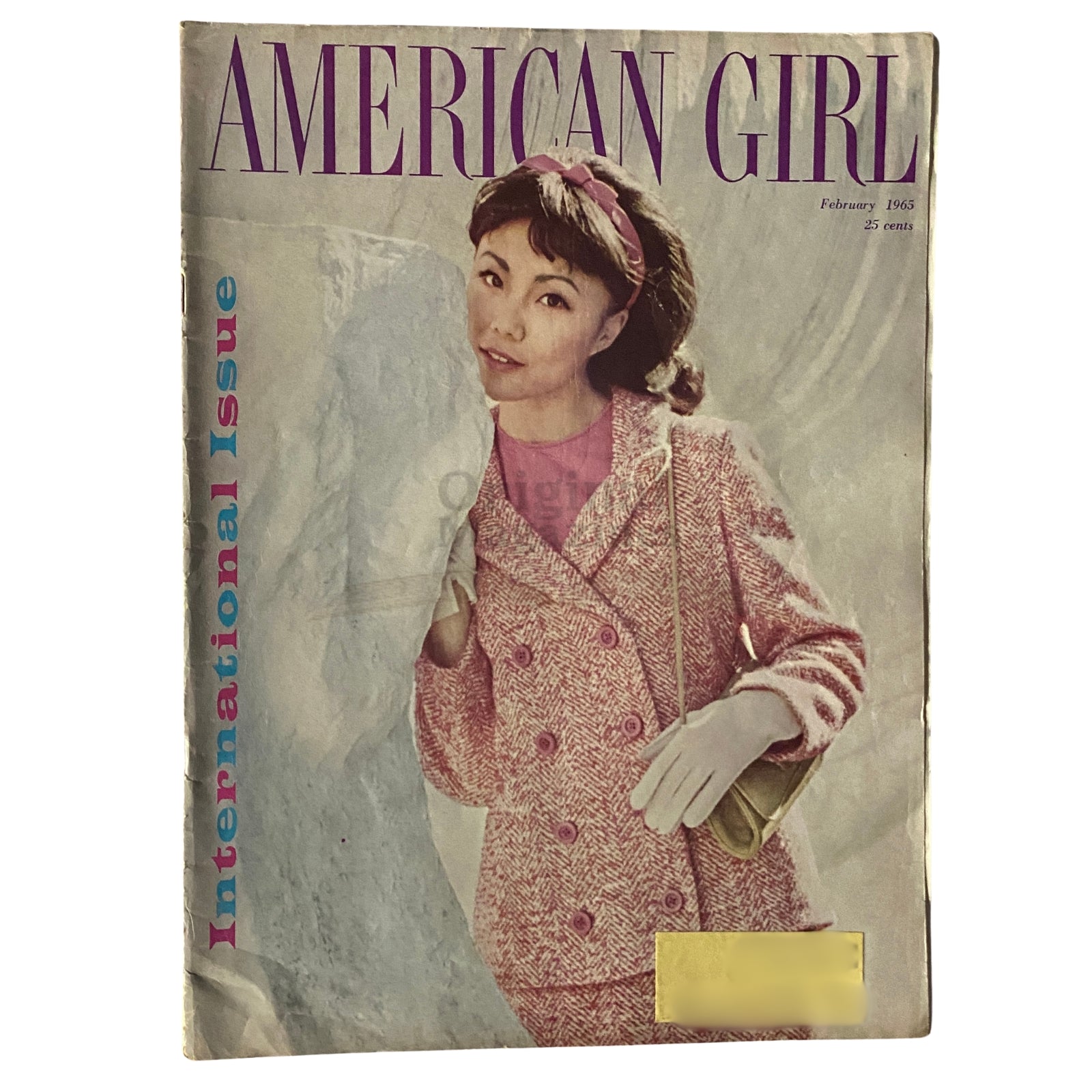 American Girl Magazine February 1965 The White Stag of Guiroch