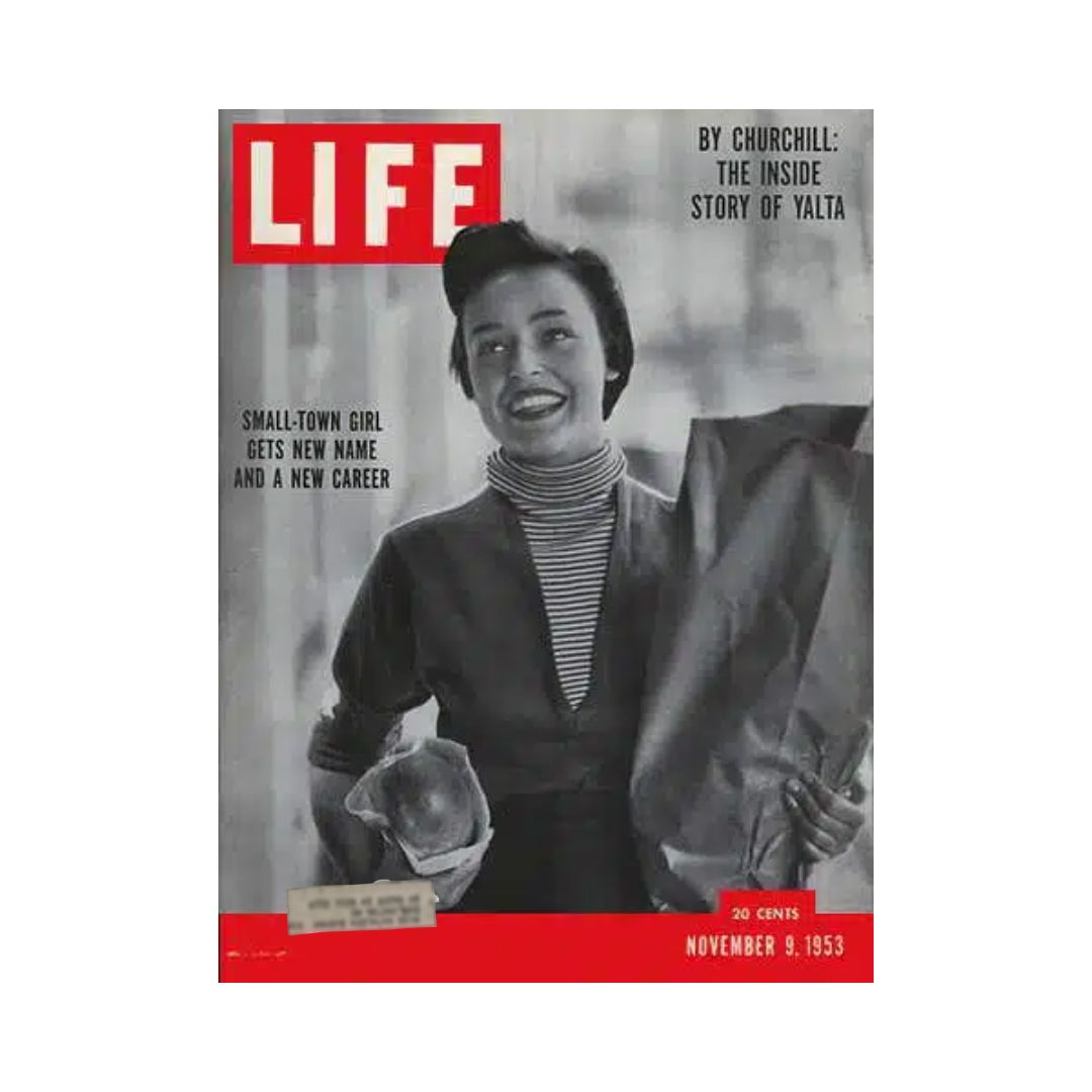 VTG Life Magazine November 9, 1953 Jill Corey, American Singer