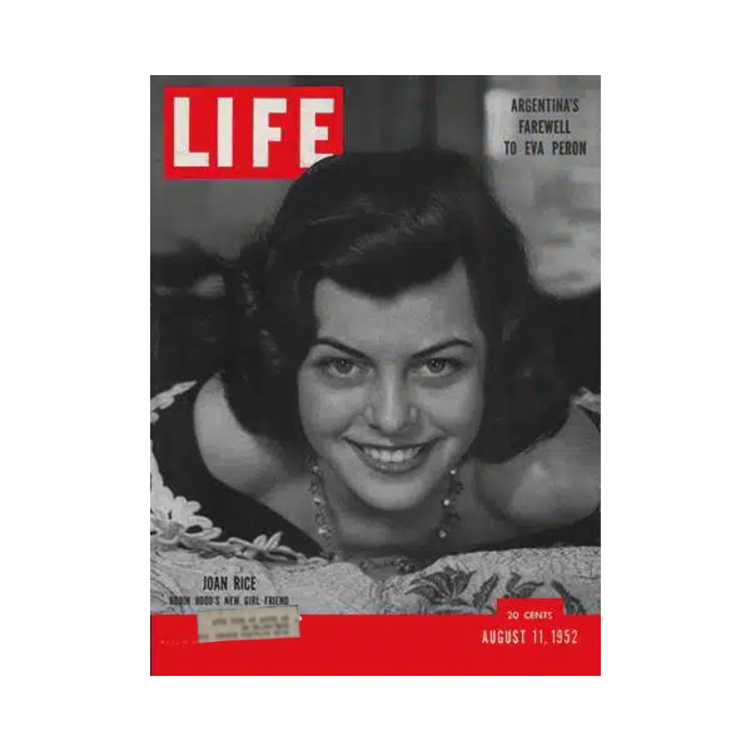 VTG Life Magazine August 11, 1952 Joan Rice, American Actress