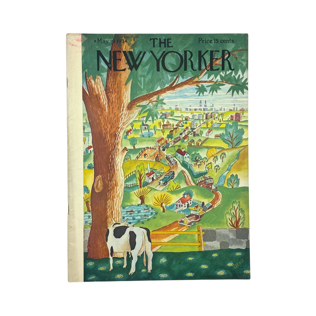 The New Yorker Complete Magazine May 19, 1934 Ilonka Karasz Cover