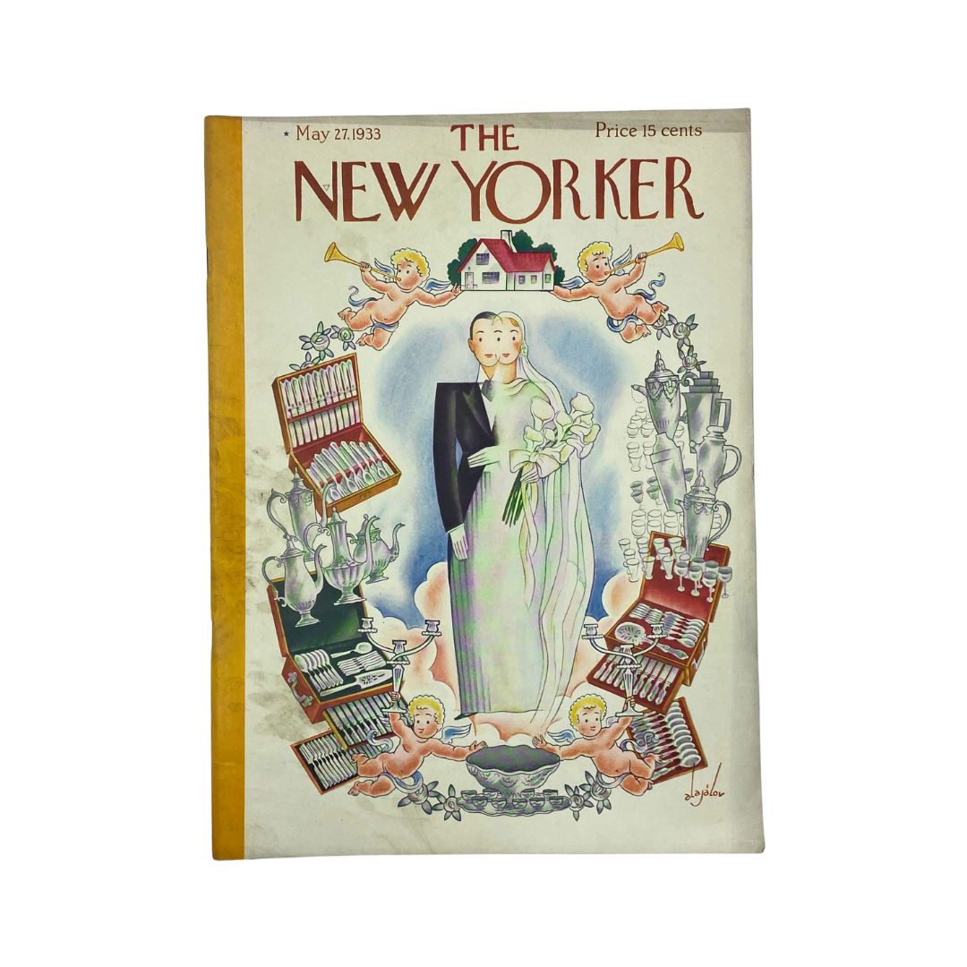 The New Yorker Complete Magazine May 27, 1933 Constantin Alajalov Cover