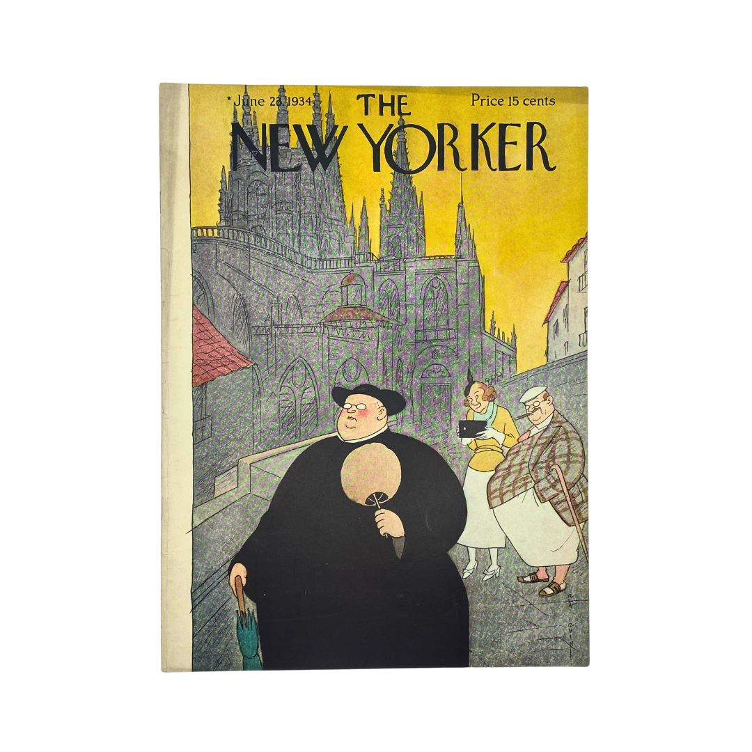 The New Yorker Complete Magazine June 23, 1934 Rea Irvin Cover