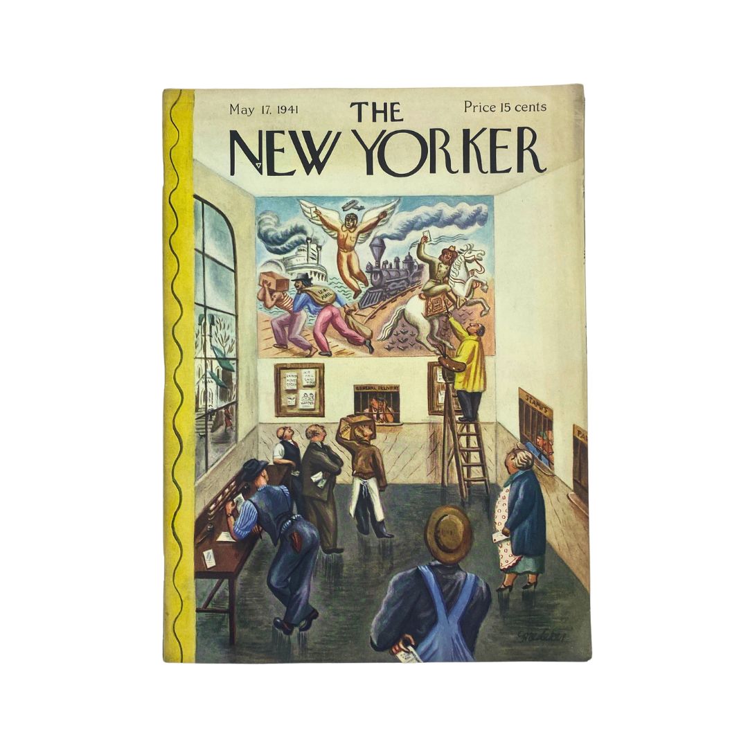 The New Yorker Complete Magazine May 17, 1941 Virginia Snedeker Cover VG