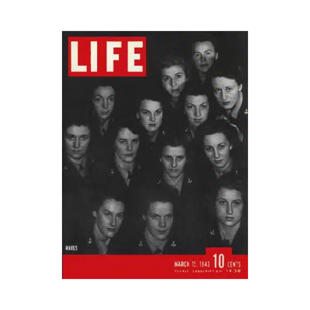 VTG Life Magazine March 15, 1943 Women of WAVES