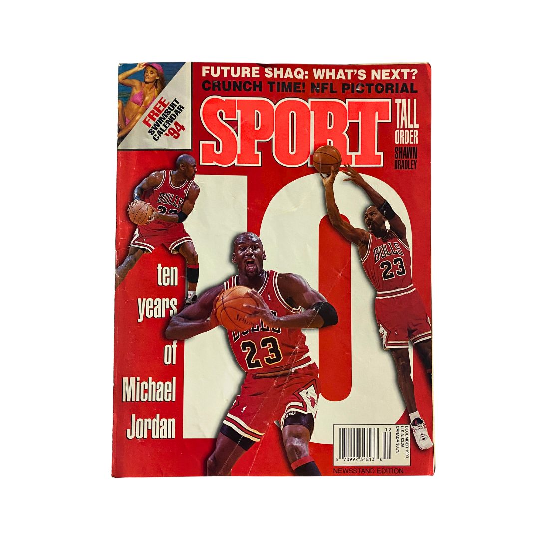 Sport Magazine December 1993 Michael Jordan, David Liam Kyle No Label