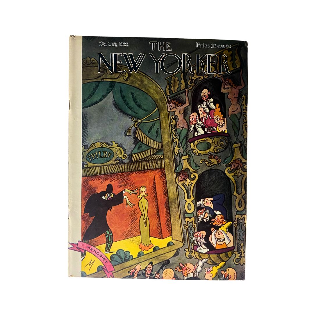 The New Yorker Complete Magazine October 13, 1928 Julian de Miskey Cover