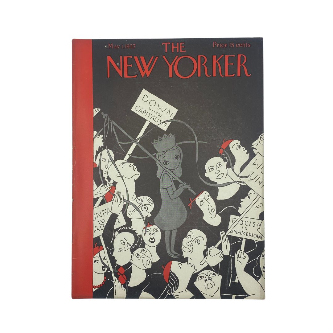 The New Yorker Complete Magazine May 1, 1937 Christina Malman Cover