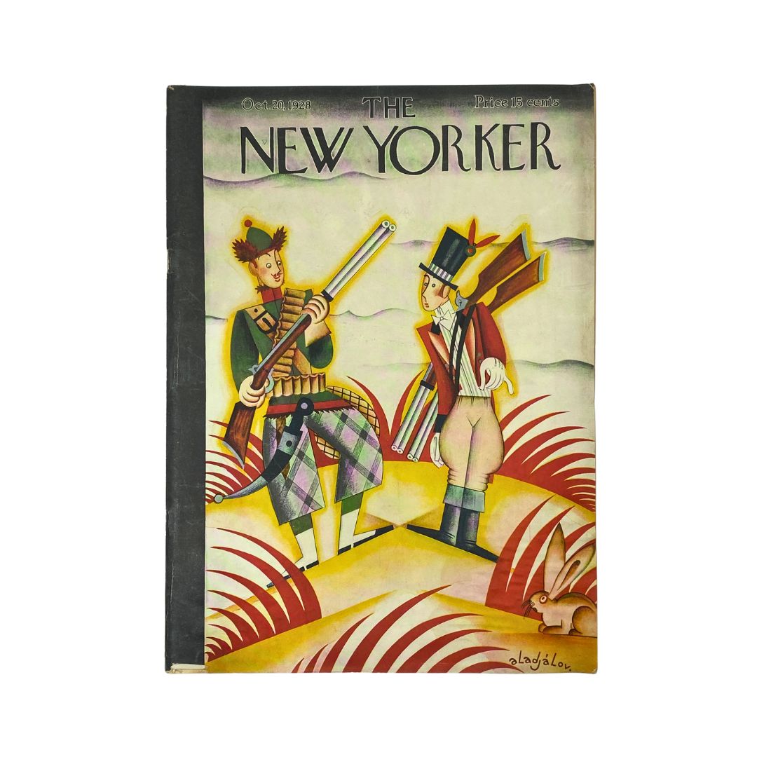 The New Yorker Complete Magazine October 20, 1928 Constantin Alajalov Cover