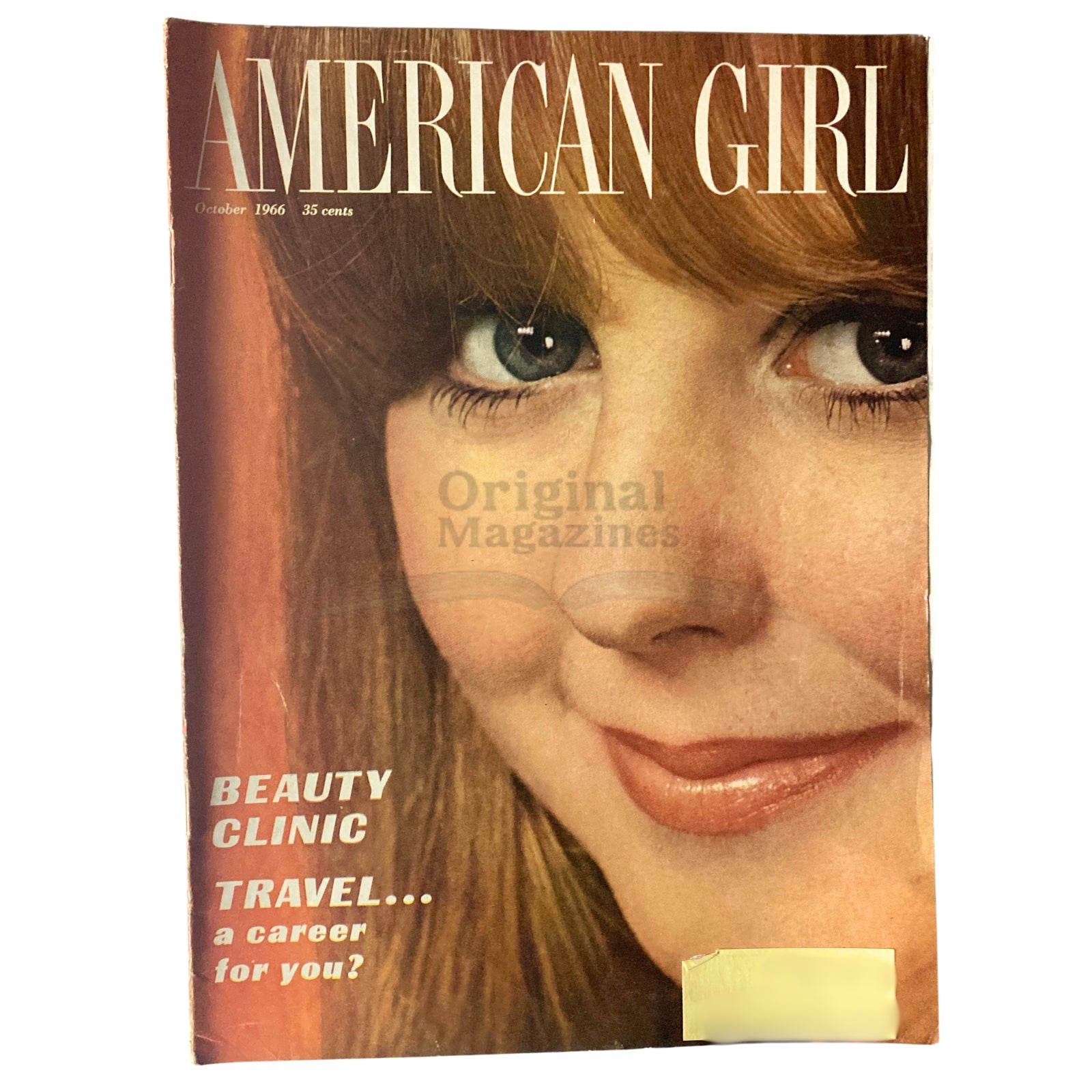 American Girl Magazine October 1966 Beauty Clinic Travel A Career for You VG