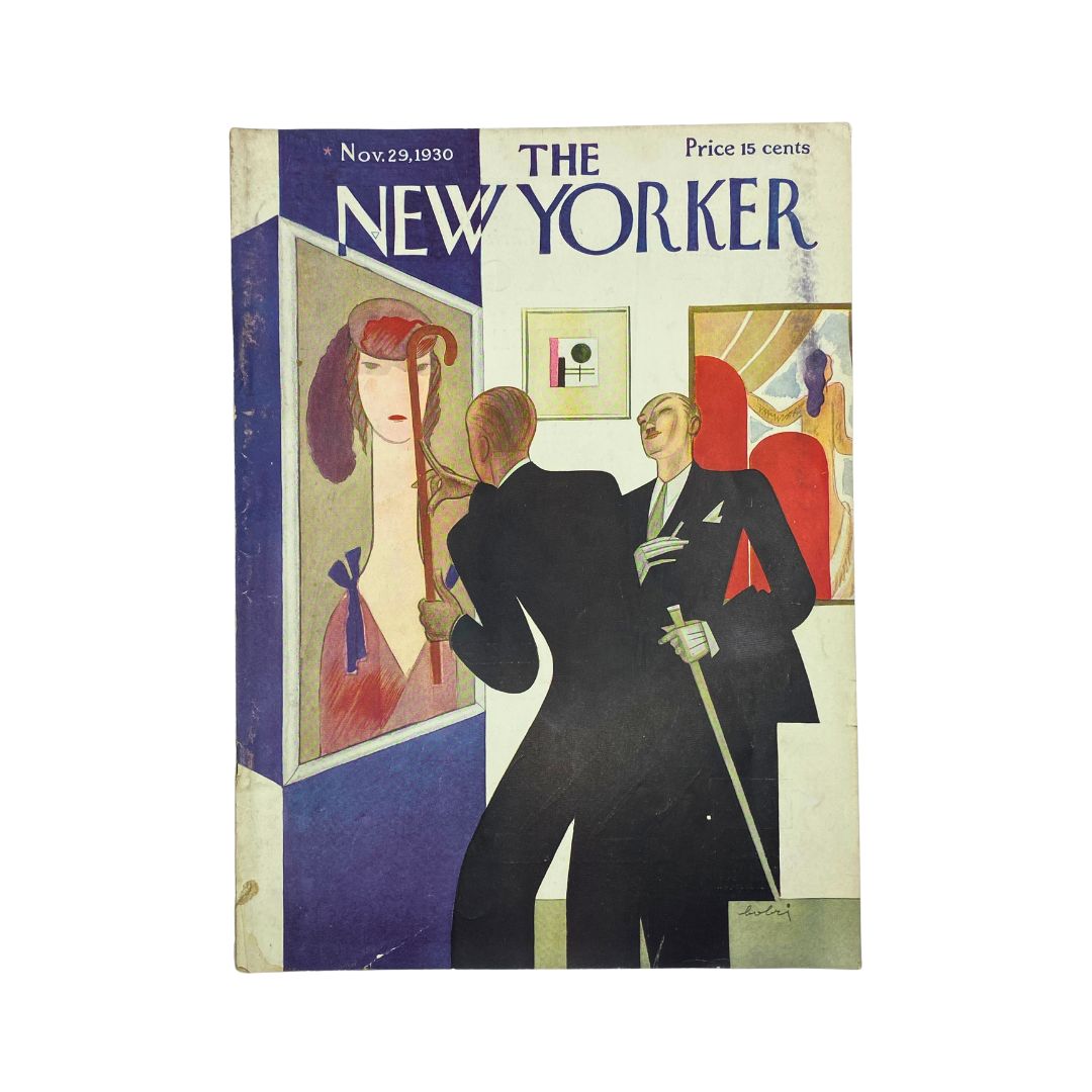 The New Yorker Complete Magazine November 29, 1930 Victor Bobritsky Cover