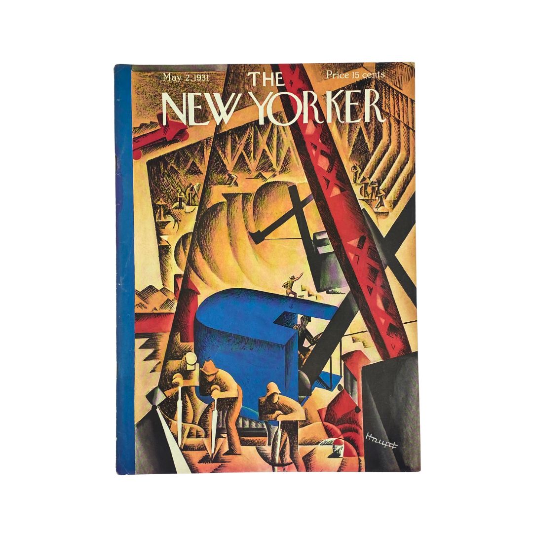 The New Yorker Complete Magazine May 2, 1931 Theodore Haupt Cover VG