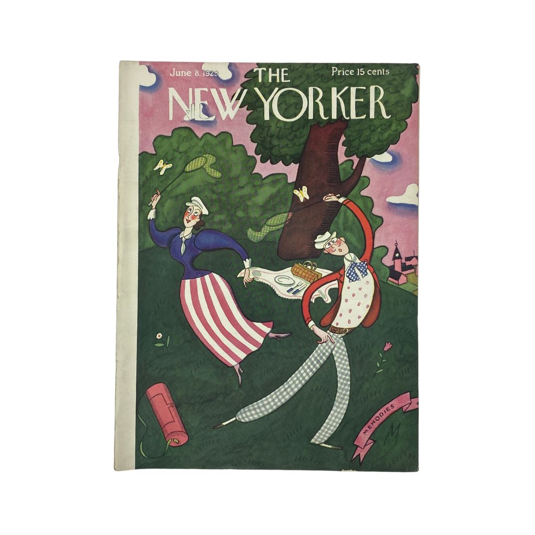 The New Yorker Complete Magazine June 8, 1929 Julian De Miskey Cover VG