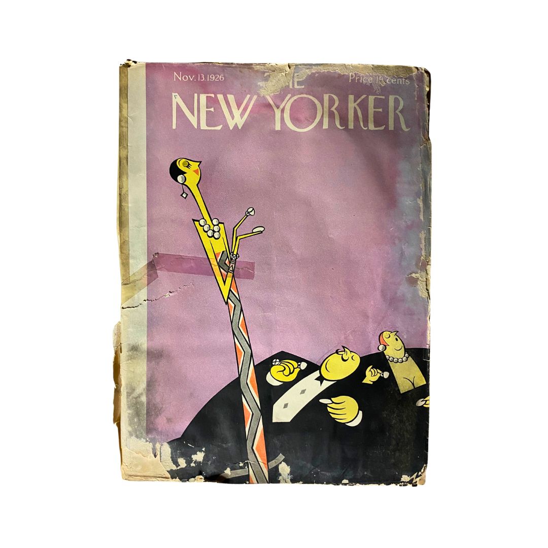 The New Yorker Complete Magazine November 13, 1926 Julian De Miskey Cover