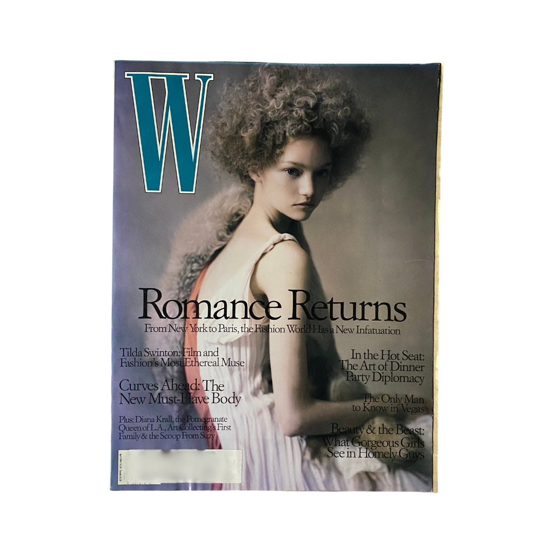 W Magazine April 2004 Gemma Ward Cover VG