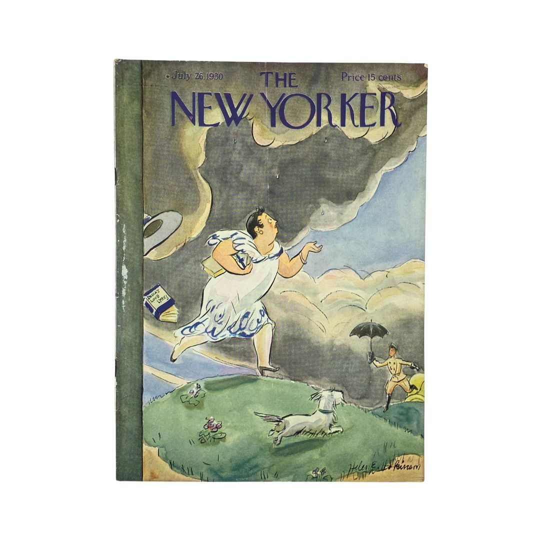 The New Yorker Complete Magazine July 26, 1930 Helen E. Hokinson Cover