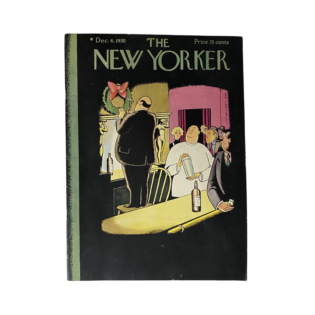 The New Yorker Complete Magazine December 6, 1930 Rea Irvin Cover VG