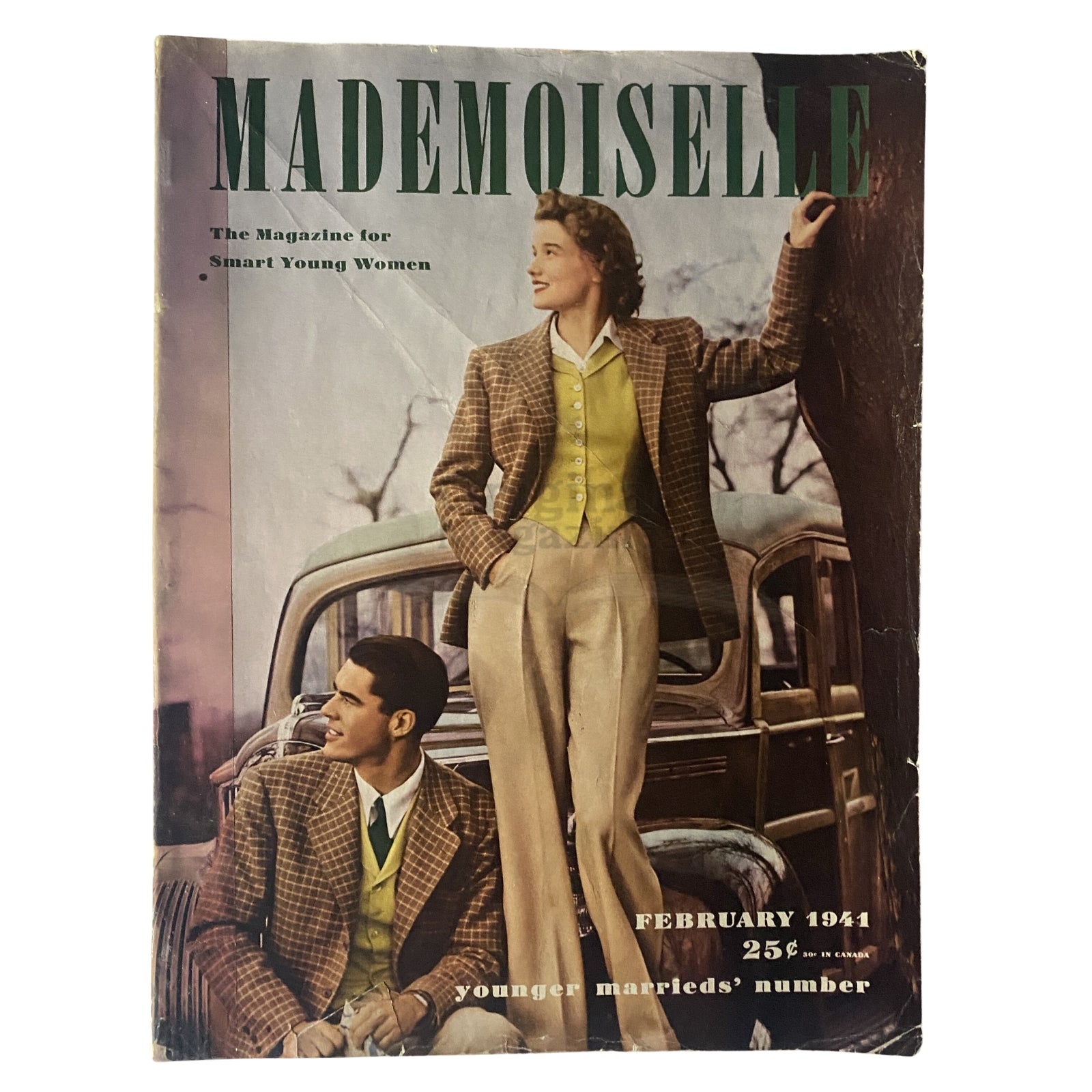 Mademoiselle Magazine February 1941 Younger Marrieds' Number No Label