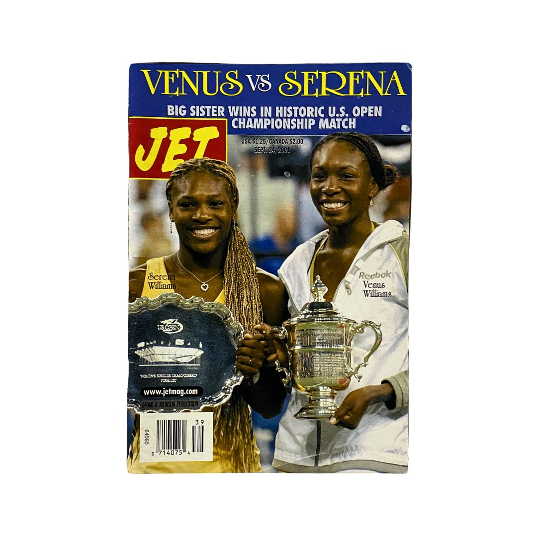 Jet Magazine September 24, 2001 Vol 100 No. 14 Serena & Venus Williams No Label