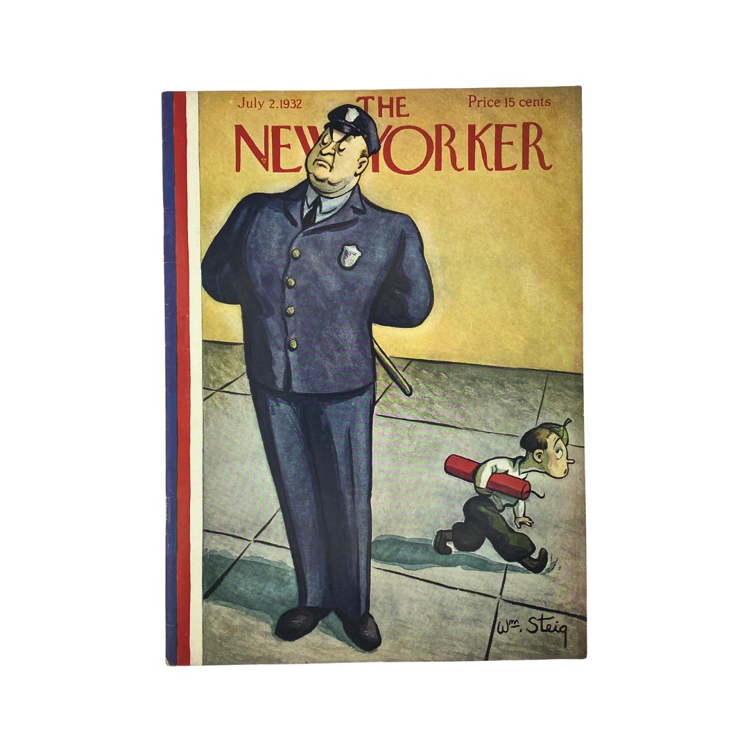 The New Yorker Complete Magazine July 2, 1932 William Steig Cover