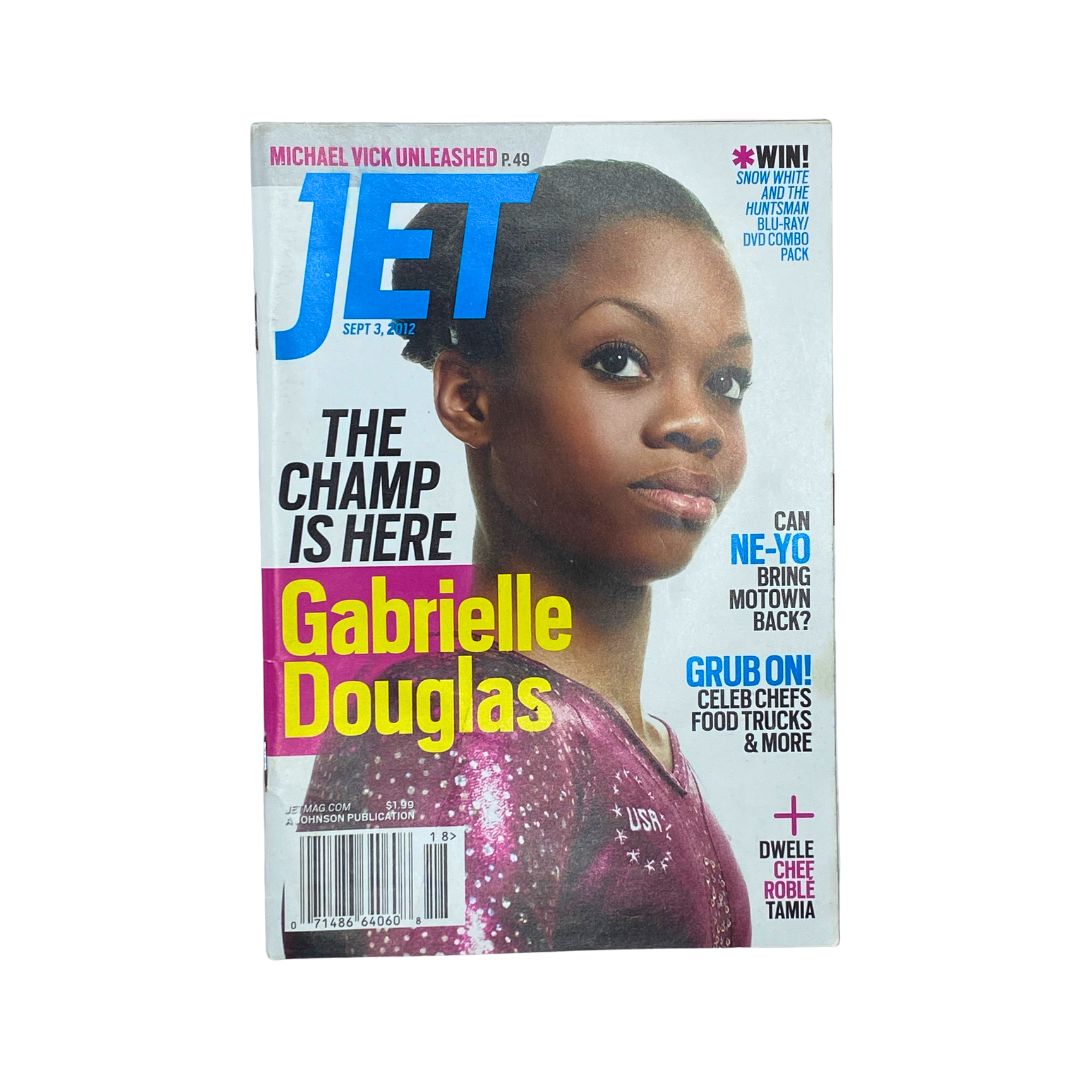 Jet Magazine September 3, 2012 Vol 121 No. 18 Gabrielle Douglas No Label VG