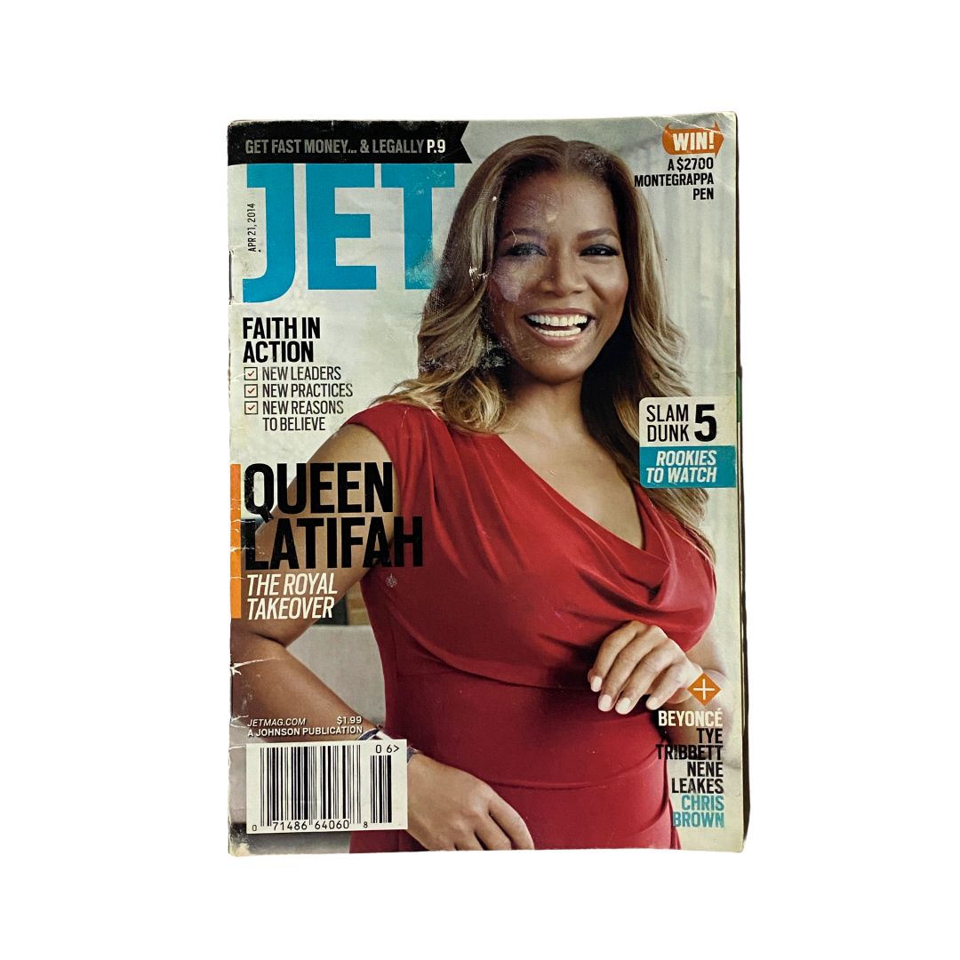 Jet Magazine April 1, 2014 Vol 123 No. 6 Queen Latifah No Label